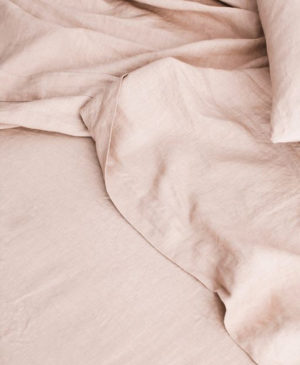 Cultiver – Linen Flat Sheet Blush