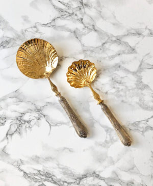 Etsy – Antique French Serving Spoons