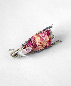 Etsy – Gift of Love: Rose & White Sage Bundle