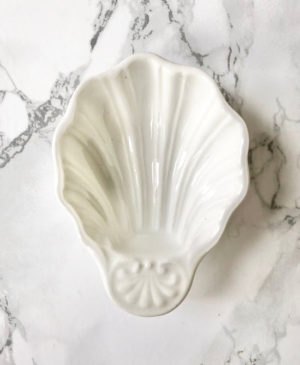 Etsy – Pair of Antique White Porcelain Shells
