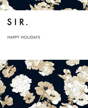 SIR the label – Gift Card